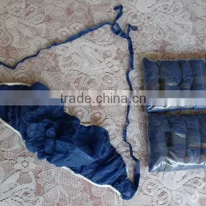 Disposable Non Woven Bra With Ties thumbnail-1