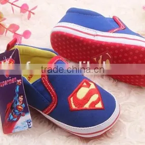 Cartoon Superman Batman Tigger Baby Shoes thumbnail-4