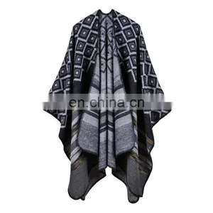 The New Color Shawl Worn Lady Traveling Cloak And Scarf thumbnail-6