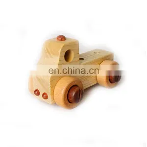 Nature Wooden Montessori Material Educational Toys Trucks And Cars For Kids thumbnail-5