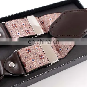 Hot Sale 3.5cm Adult Men's Printed Suspenders thumbnail-3