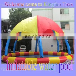 2014 Inflatable Water Pool With Cover thumbnail-1