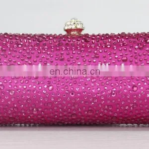 No.1802A Yellow Color Clutch Evening Party Bags,evening Clutch Bags,multicolor Crystal Clutch Bags thumbnail-2