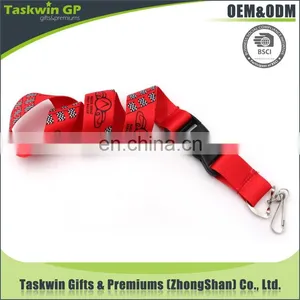 Top Quality Cheap Sublimation Key Polyester Lanyards With Movable Clip thumbnail-6