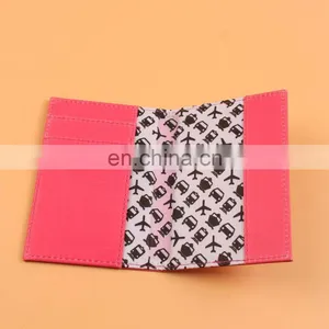 Hot Sale Custom Pink Passport Holder thumbnail-5