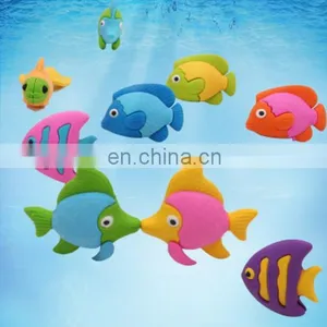Fish Shaped Pencil Eraser Sea Animals thumbnail-1