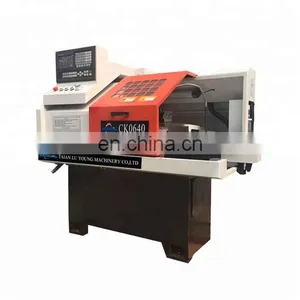 China High Speed Horizontal 2 Axis Mechanical Mini Cnc Lathe for Sale thumbnail-5