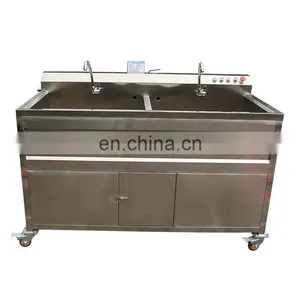 Double Tank Fruit and Vegetable Washing Machine Lettuce Washing Machine Strawberry Air Bubble Washing Machine thumbnail-2