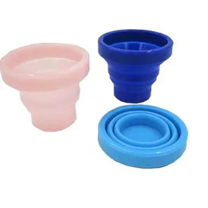 Coffee Cup Candy Colorful Portable Folding Cup thumbnail-1