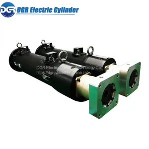 80KN High Load Precision Position PLC Control Servo Electric Push Pull Cylinder for Press Machine thumbnail-2