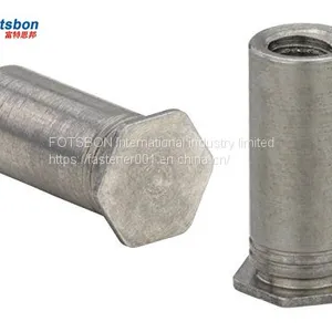 BSO-M3.5-6/8/10/12/14/16/18/20/22/25 Blind Threaded Standoffs PEM Standard Hex Blind Hole Pressure Riveting Stud Column thumbnail-4