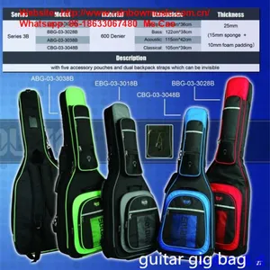 High Quality Guitar Gig Bag Guitar Case for Sale thumbnail-1