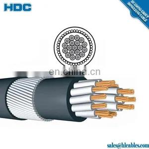 XLPE/SWA/PVC/PVC 12pairs 16pairs 20pairs 24pairs 30pairs 36pairs XLPE Insulated Instrumentation Cable thumbnail-1