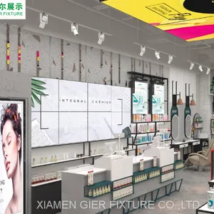 Custom High Quality Retail Convenience Store Cash Table Furniture Free Design Counter Checkouts thumbnail-4