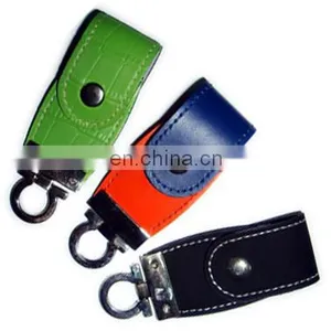 Best Gifts 32gb Usb Drive Leather Pendrive, Grade A Chips Usb Leather Stick, Economy Usb Leather Case thumbnail-5