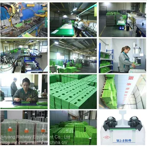 Rail Elastic Pads for Metro Rail Fastening System(under Rail Tie Plate) thumbnail-2