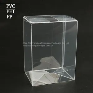 Cube Gift Acetate Box Transparent PET Cake Packaging Crytal Clear Vinyl PVC Box Packaging Plastic Boxes thumbnail-1