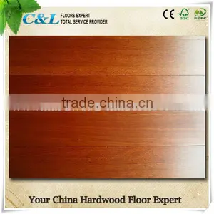 Multilayer UV Lacquered Iroko Engineered Wood Flooring thumbnail-1