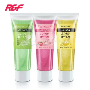 Variety Olives Lemon Peach Organic Body Wash Exfoliating Body Wash Refreshments Body Wash thumbnail-4