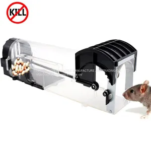 Humane Reusable Mouse Trap Cage Durable Lightweight Live Catch Rodent Trap thumbnail-1