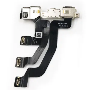ORG Front Camera For IPhone Xs Max Front Camera Flex Cable With Cam Plastic Ring Proximity Sensor Facing thumbnail-5