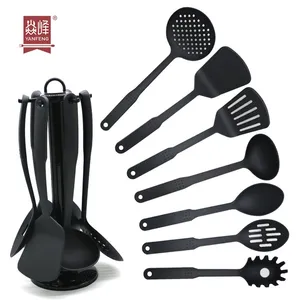 Kitchen Accessories Home and Kitchen Cookware Sets Nylon Kitchen Utensils Eco-friendly Heat Resistant Kitchen Utensils Sets thumbnail-1