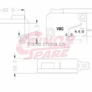Practical High Quality Long Level Microswitch thumbnail-2