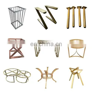 Coffee Table Leg Furniture Metal Legs Golden/black Table Leg thumbnail-4