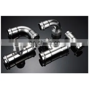 Best Choice Exceptional Quality Accessories Stainless Steel Elbow Flange Union Tee Stainless Steel Pipe Fitting thumbnail-1