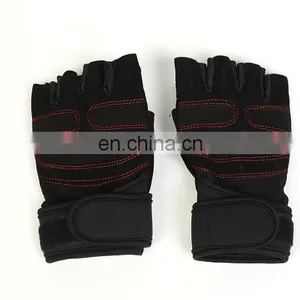 Neoprene Bodybuilding Sport Fitness Gloves Exercise Training Gym Gloves for Men Women thumbnail-4