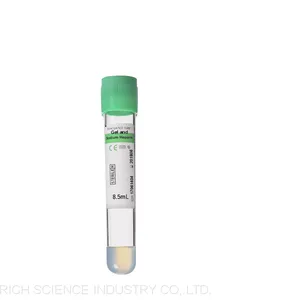 Gel&Lithium/Sodium Heparin Tube Evacuated Blood Collection Tube, Test Tube for Blood Sample Colletion (CE) thumbnail-1