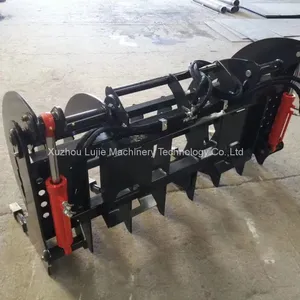 China Root Grapple Rake Attachments for Skid Steer thumbnail-1