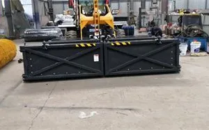 China Wheel Loader Attachments China Manure Cleaning Machine Wheel Loader Manure Pusher thumbnail-3