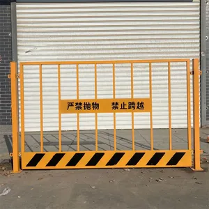 Cheap Style Temporary Foundation Pit Fence Border Fence thumbnail-3