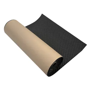 NBR Heat Resistant Composite Glass Fiber Aluminum Foil Anti-oxidation Roof Ceiling Thermal Insulation Foam Sound Absorbing Foam thumbnail-1