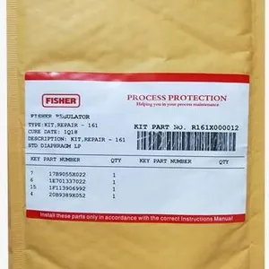 Genuine FISHER EZR Pressure Reducing Valve 161EB Pilot Repair Kit & EZR-OSX Regulator Shutoff Valve Parts Kit thumbnail-1