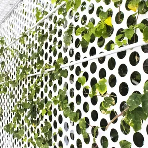 Exterior Wall Facade Aluminum/Stainless Steel Decoration Perforated Sheet Metal Factory Direct thumbnail-5