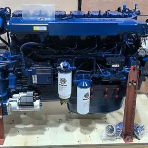 Hot Original Weichai Diesel Engine Low-Priced 6 Cylinder Truck WP10.375E53 Machinery Engine thumbnail-2