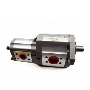 CBQT-F540 Hydraulic Double Gear Pump CBQT-F540/F420-AFPR Sanitation Truck High Pressure Oil Pump thumbnail-1