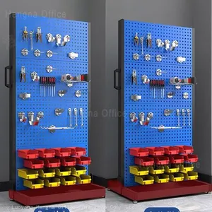 HN-1990M | Maneuverable Mechanic Tool Board | Double-Sided Mobile Stand With Anti-Slip Casters for Busy Workshop thumbnail-3