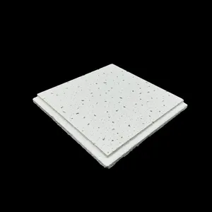 600x1200mm Large Size Mineral Fiber Board Soundproof Ceiling Board for Office Building thumbnail-4