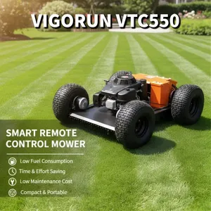 Vigorun Grass Cutter Machine 16x Manual Efficiency Small Remote Control Lawn Mower for Nurseries thumbnail-1
