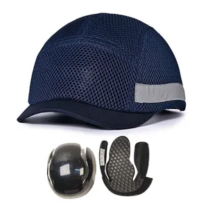 Comfortable Breathable Short Visor Safety Anti-Impact Work Safety Bump Cap thumbnail-1