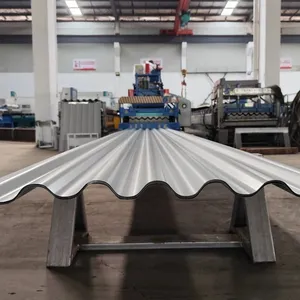 Factory Price Type 35-125-750 Color Steel Plate Corrugated Tile V125 Galvanized Pressed Steel Plate Color Coated Plate thumbnail-3