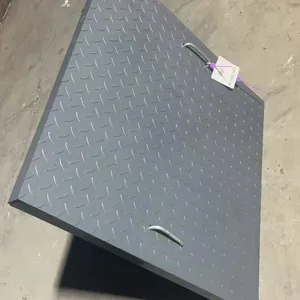 Fiberglass Grating With 304 Stainless Steel Inserts, Load Capacity 4000kg/m², Thickness 30mm, Anti-Slip Grooved Surface thumbnail-1
