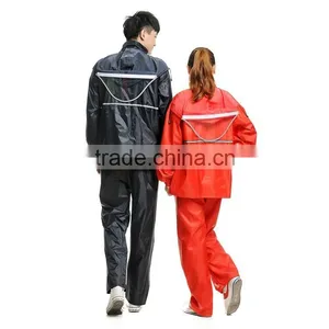 New Style Waterproof Luminous Suit Motorcycle Raincoat thumbnail-3