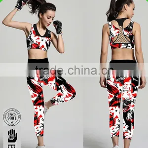 2016 High Quality Fashionable Girl's Yoga Wear Sets thumbnail-1