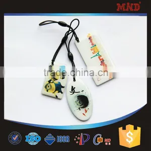 MDT346 Cheap Rfid Nfc Epoxy Key Tag/nfc Epoxy Tag thumbnail-2