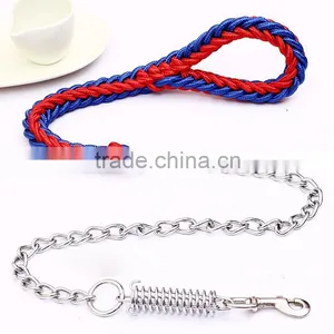 Large Dog Rope Chain Dog Leash Without Collars Shepherd Golden Retriever Dog Leash thumbnail-1