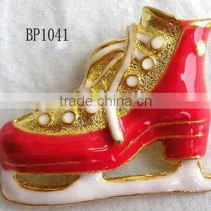 Christmas Boot Brooch Gift thumbnail-1